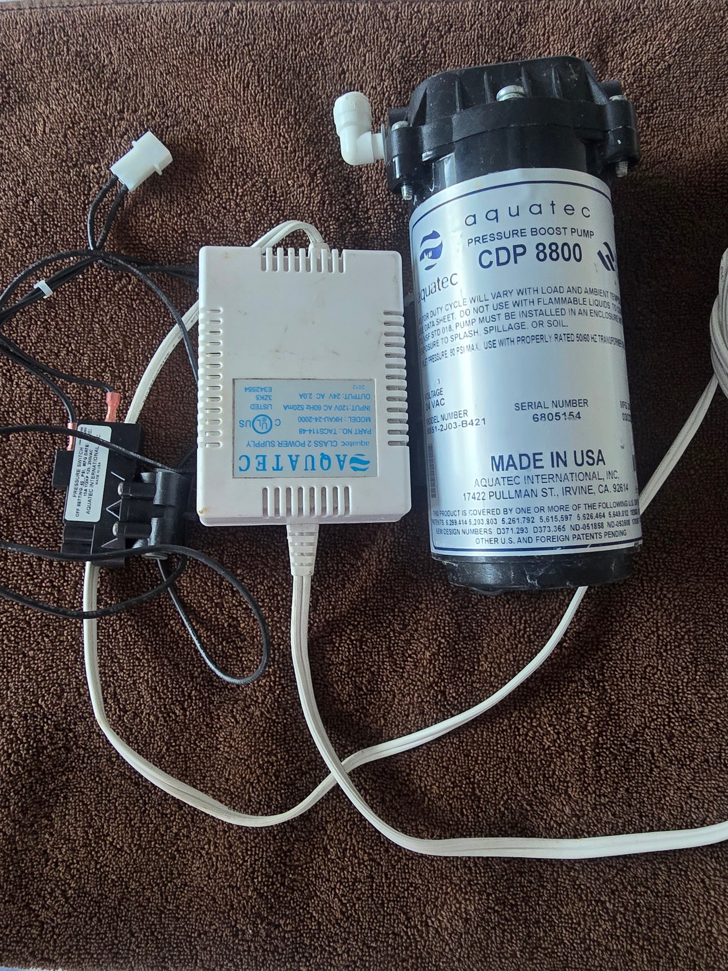 Ro booster pump